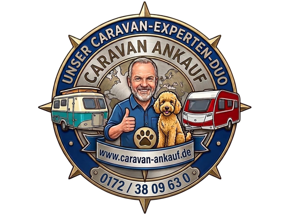Caravan Experte D. Lah bei einem Ankauf